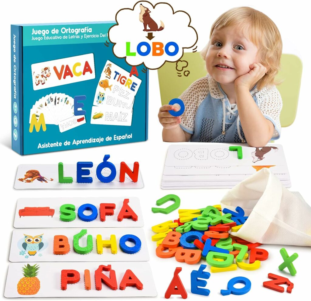 Tragik Juguetes Niños 2-8 Años Juegos Educativos, Aprender a Leer Escribir